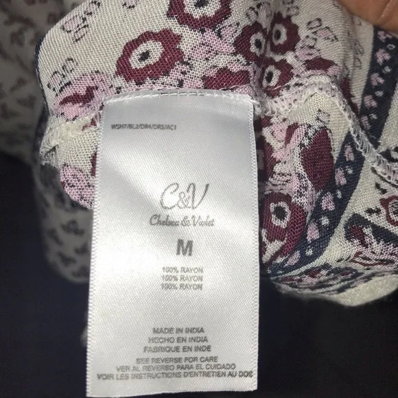 Anthropologie Chelsea & Violet kimono button up cardigan, size M - Picture 5 of 7